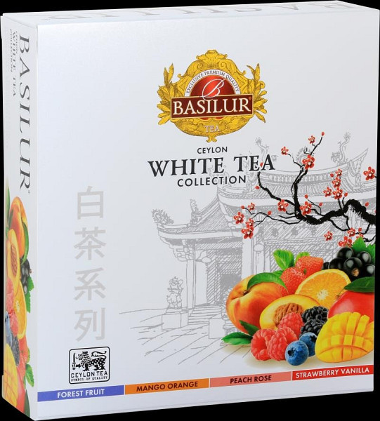 BASILUR White Tea 40 sáčků