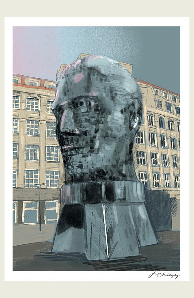 Be Nice EKO Plakát Prague Secrets Franz Kafka A5