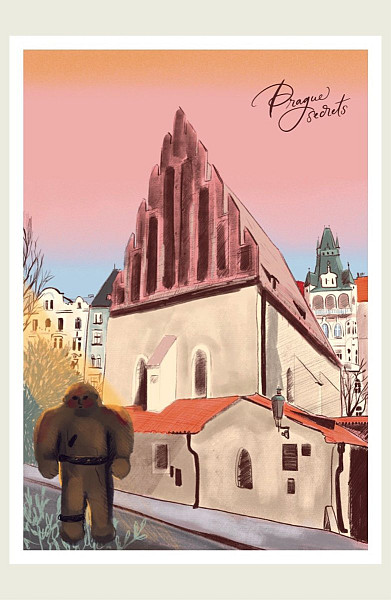 Be Nice EKO Pohled Prague Secrets Golem