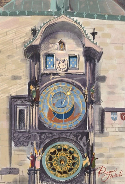 Be Nice Magnetka Prague Secrets Pražský orloj