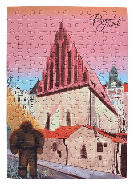 Be Nice Puzzle Prague Secrets Golem a Staronová synagoga