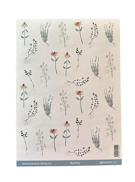 Be Nice Samolepky - Bylinky