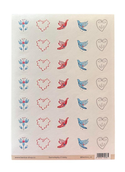 Be Nice Samolepky - Z lásky