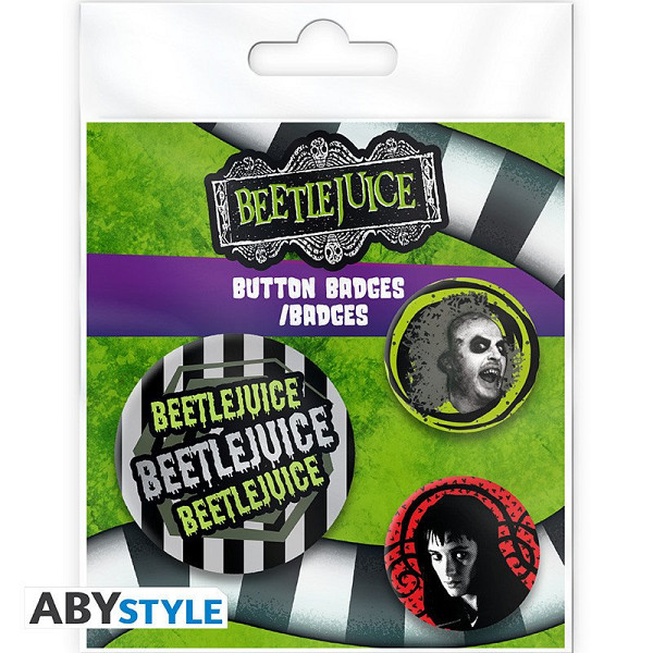 Beeltejuice Set odznáčků