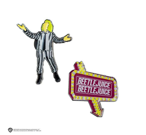 Beetlejuice Odznáčky 2 ks