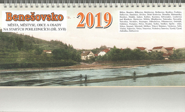 Benešovsko 2019 - stolní kalendář