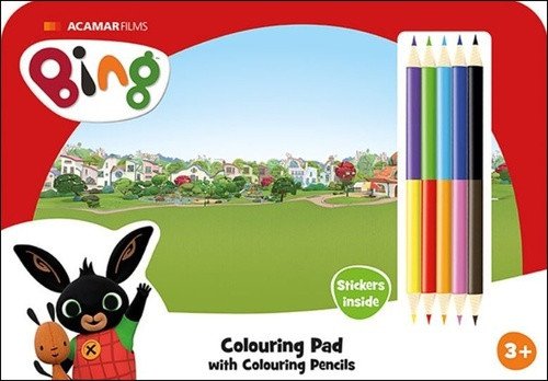 Bing - Kreslící set s pastelkami
