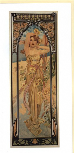 Blahopřání Alfons Mucha – Brightness of Day