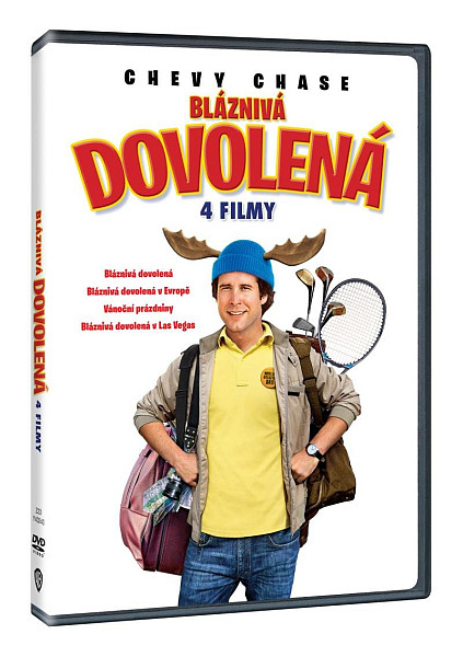 Bláznivá dovolená kolekce 1.-4. (4DVD)