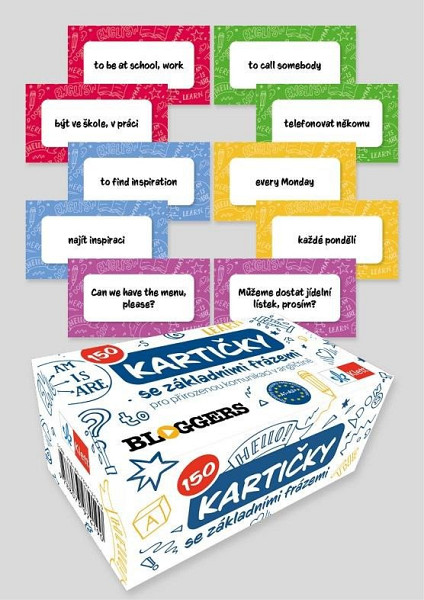 Bloggers 1-5 (A1-A2+) – frázové kartičky