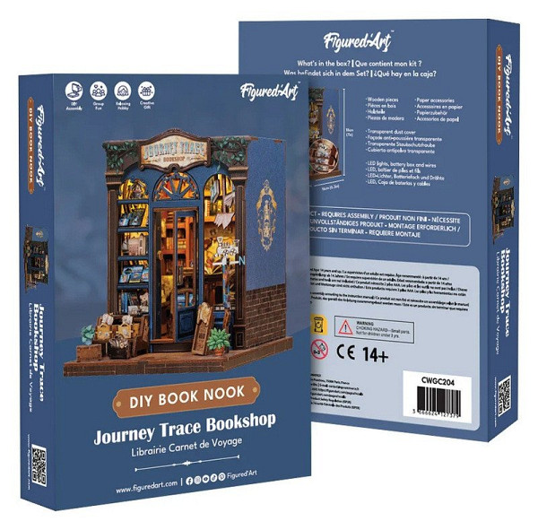 Book Nook sada - Cestovní deník