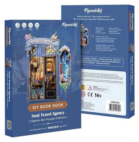 Book Nook sada - Cestovní kancelář do vaší duše