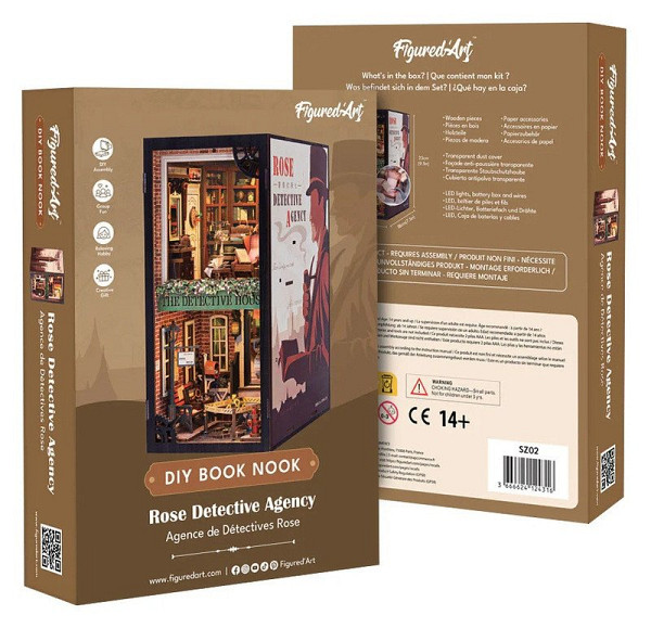 Book Nook sada - Detektivní kancelář Rose