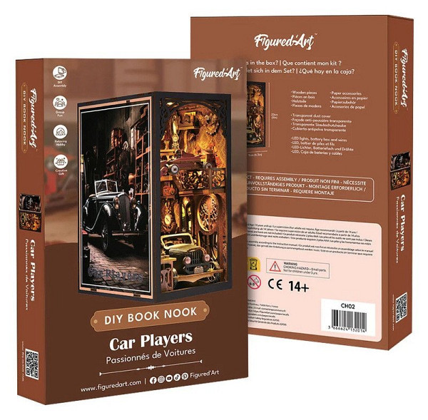 Book Nook sada - Milovníci automobilů