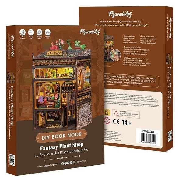 Book Nook sada - Obchod s kouzelnými bylinkami