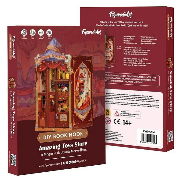 Book Nook sada - Úžasné hračkářství