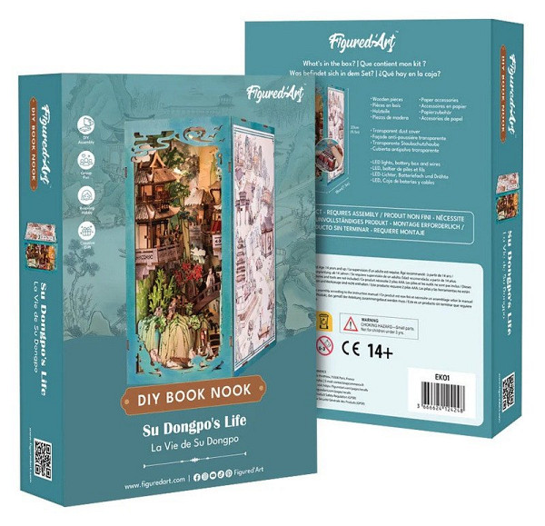 Book Nook sada - Život čínského spisovatele Su Dongpoa