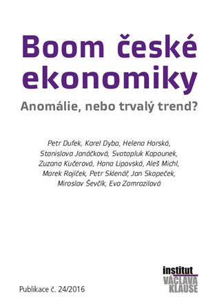 Boom české ekonomiky - Anomálie, nebo trvalý trend?