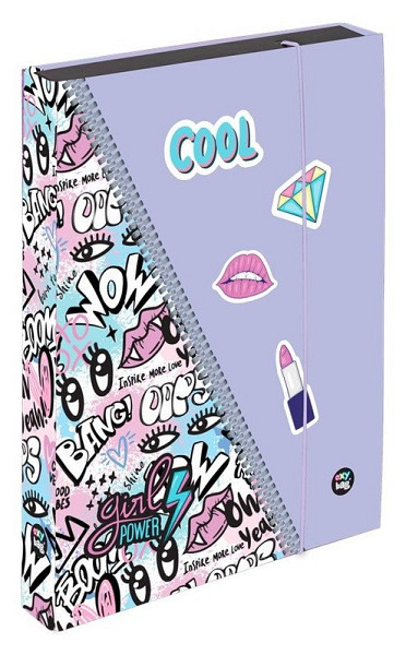 Box na sešity A4 Jumbo Funny Girl