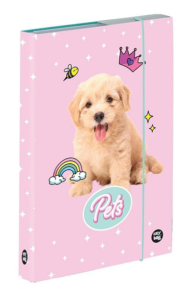 Box na sešity A4 - Mazlíčci