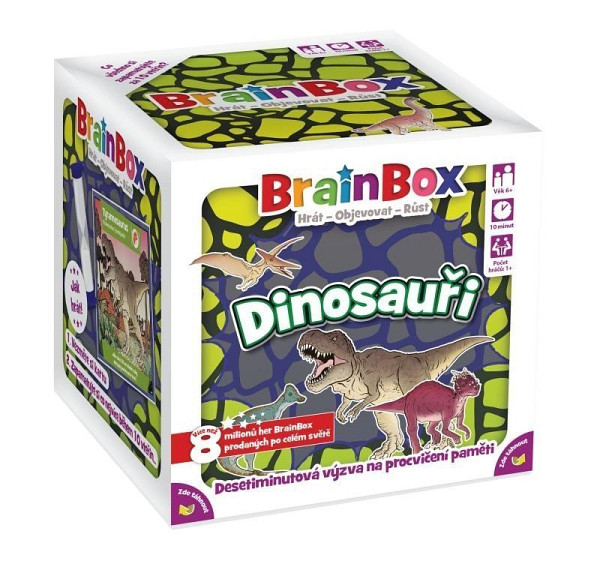 BrainBox: Dinosauři (postřehová a vědomostní hra)
