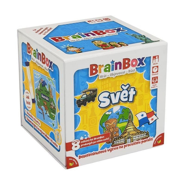 BrainBox: Svět (postřehová a vědomostní hra)