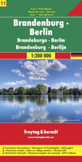 Brandenburg,Berlin/Brandenbursko,Berlín 1:200T/automapa