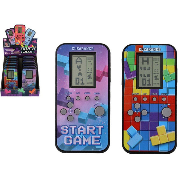 Brick Game/Padající kostky hlavolam - digitální hra na baterie