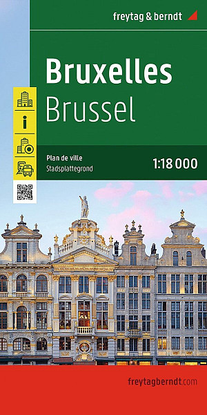 Brusel 1:18 000 / mapa města