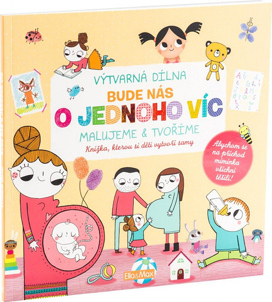 Bude nás o jednoho víc - omalovánky