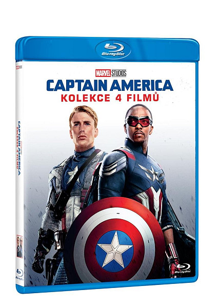 Captain America kolekce 1.-4. 4BD