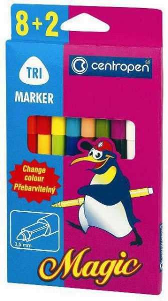 Centropen Značkovač 2549 magic (8+2 ks)