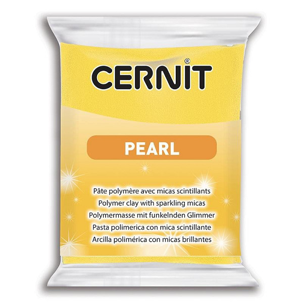 CERNIT PEARL 56g - žlutá