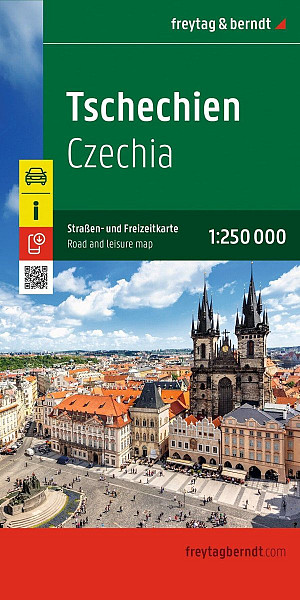 Česká republika 1:250 000 / silniční mapa