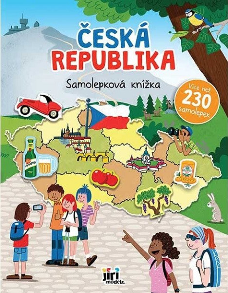 Česká republika - Velká samolepková knížka