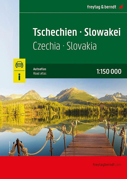 Česko-Slovensko 1:150 000 / autoatlas