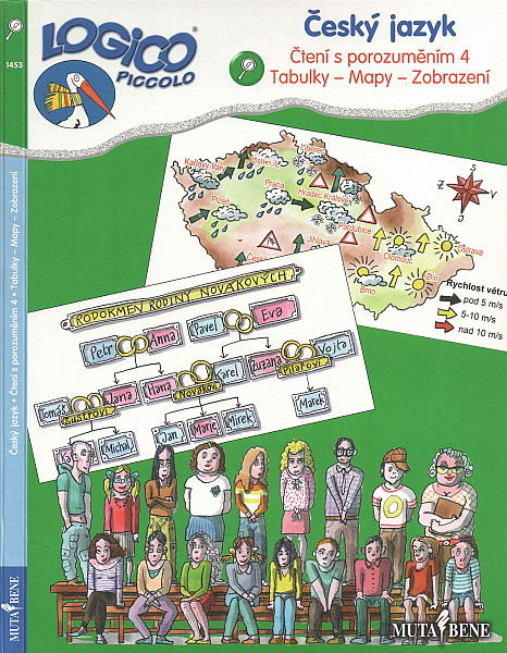 Čtení s porozuměním 4 - Tabulky - Mapy - Zobrazení - Logico Piccolo