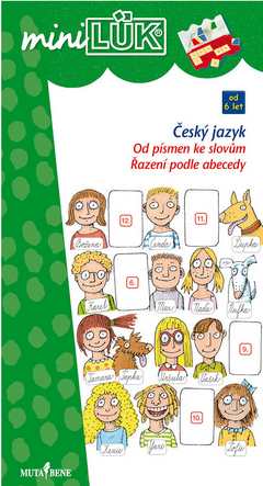 Český jazyk – Od písmen ke slovům – Řazení podle abecedy - MiniLUK