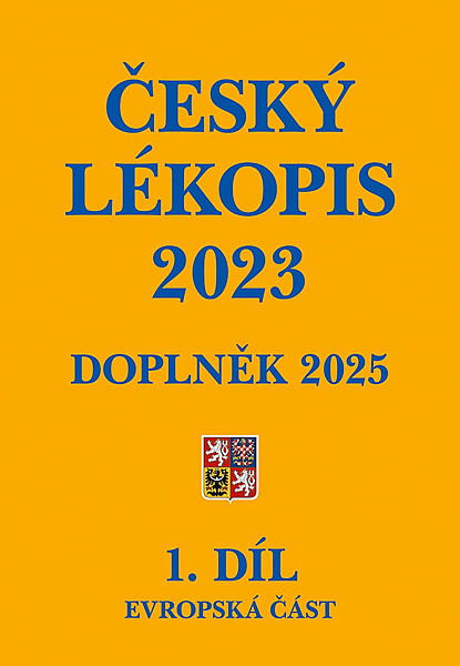 Český lékopis 2023 - Doplněk 2025