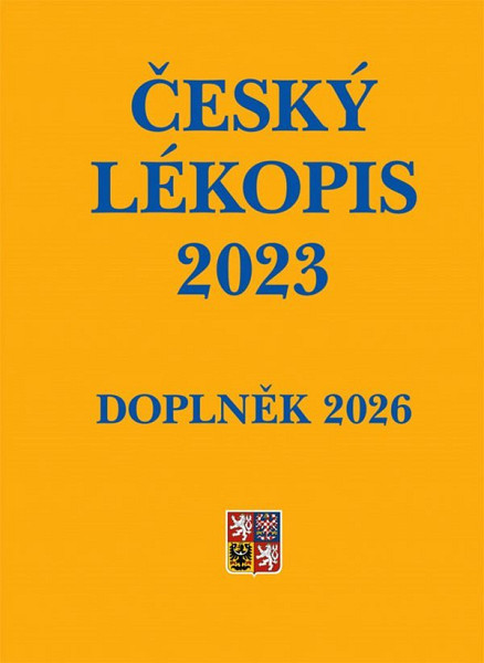 Český lékopis 2023 - Doplněk 2026