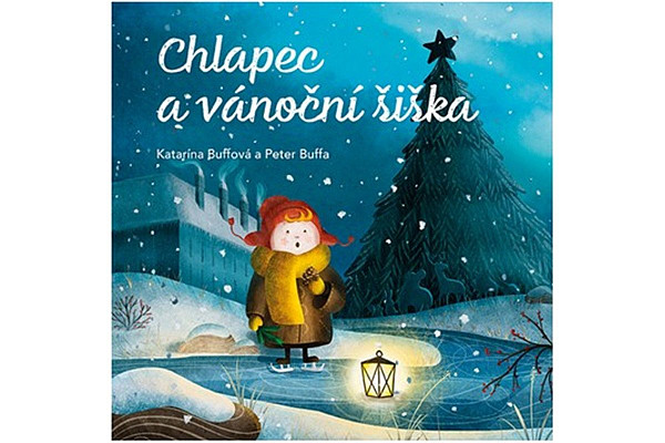 Chlapec a vánoční šiška