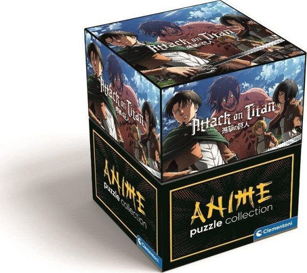 Clementoni Puzzle Anime Collection: Attack on Titan - Titans 500 dílků