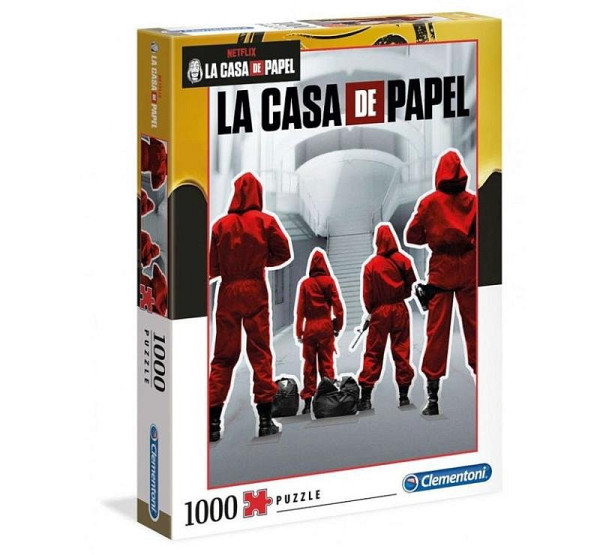 Clementoni Puzzle - La casa de papel 1000 dílků