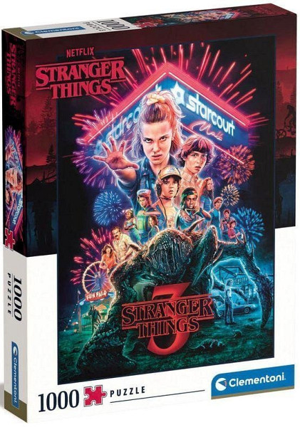 Puzzle Stranger Things (Season 3) 1000 dílků