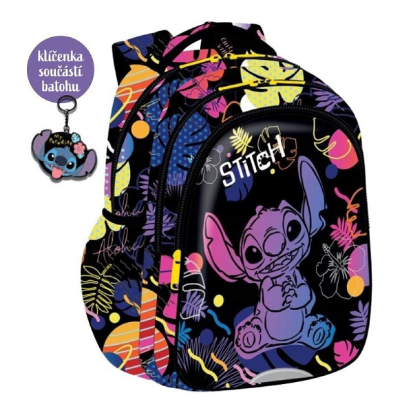 Colorino dětský batůžek Jerry Stitch Black