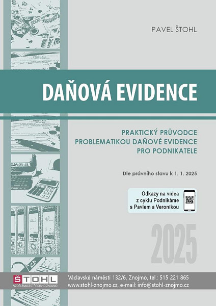Daňová evidence 2025