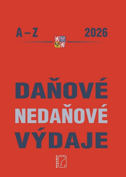 Daňové a nedaňové výdaje 2026