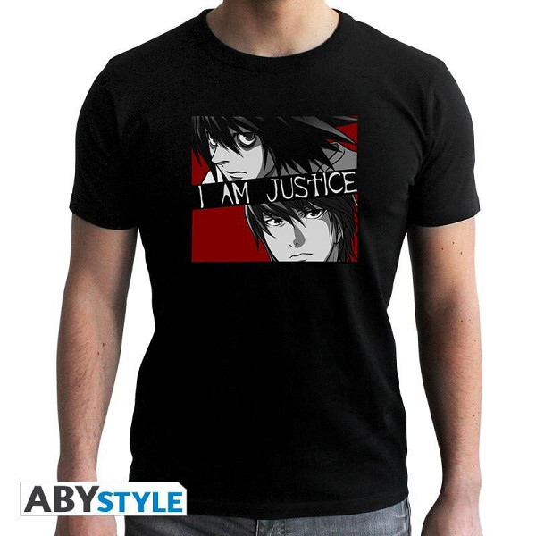 Death Note Tričko I Am Justice L