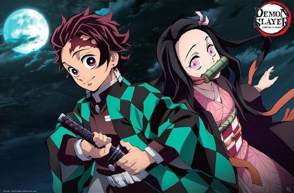 Demon Slayer Plakát Maxi Tanjiro  Nezuko 91,5 x 61 cm