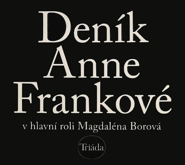 Deník Anne Frankové - CDmp3